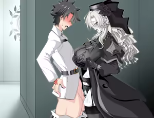 Page 25 of 『Kriemhild and Pure Love NTR Cheating Erotica: A Close Call in the Hallway』-Various Variants- - preview thumbnail