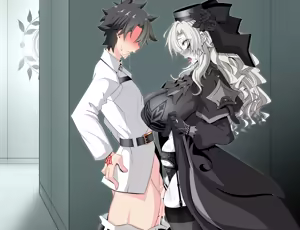 Page 28 of 『Kriemhild and Pure Love NTR Cheating Erotica: A Close Call in the Hallway』-Various Variants- - preview thumbnail