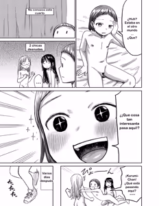 Page 56 of Asa Okitara TS Loli ttete ~Loli Yuri to 3p Yaretanda ga ~ | Cuando me desperté por la mañana, pude hacer TS e incluso tener experimentar el sexo lesbico 2 - preview thumbnail