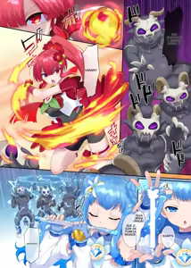 Page 9 of Mugen Seiki EX-Phantom Season 1 ~Karada o Otosareru Ruriiro no Mahou Shoujo~ - preview thumbnail