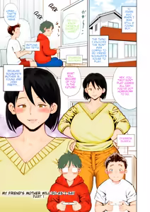 Shinyuu no Haha wa Boku no Iinari My Friends Mother Will Do As I Say Part 1 — hentai manga cover on Fhentai