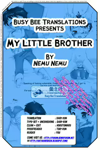 Page 11 of My Little Brother - preview thumbnail