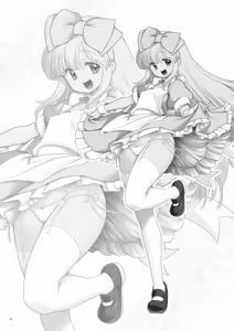 Page 3 of Monogatari Dori ni Shika Ugokenai  Ehon no Naka no Alice-tachi wa Kagami no Kuni demo Ecchi na Koto Yaritai Houdai - preview thumbnail