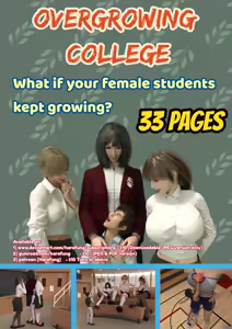 Overgrowing College - hentai manga cover image
