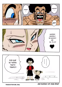 Page 14 of Mr. Satan vs Android 18 sin censura y a color - preview thumbnail