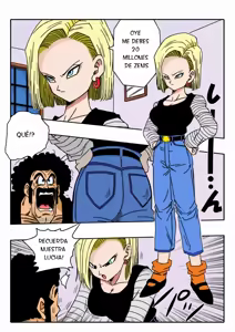 Page 3 of Mr. Satan vs Android 18 sin censura y a color - preview thumbnail