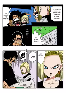 Page 4 of Mr. Satan vs Android 18 sin censura y a color - preview thumbnail