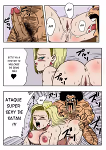 Page 9 of Mr. Satan vs Android 18 sin censura y a color - preview thumbnail