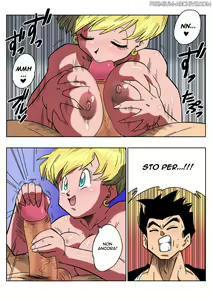 Page 13 of DagonBall - Love Triangle Z 1 | Triangolo Amoroso 1 (decensored) - preview thumbnail