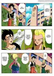 Page 3 of DagonBall - Love Triangle Z 1 | Triangolo Amoroso 1 (decensored) - preview thumbnail