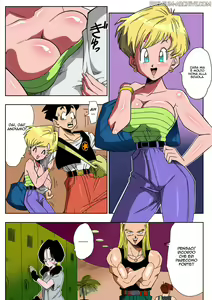 Page 4 of DagonBall - Love Triangle Z 1 | Triangolo Amoroso 1 (decensored) - preview thumbnail