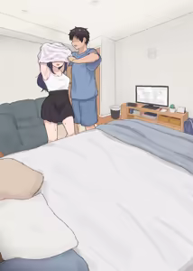 Page 47 of 人見知りちゃんとお留守番 - preview thumbnail