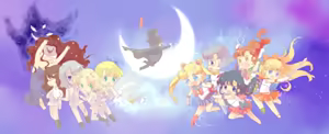 Page 168 of sailor moon art compilation - preview thumbnail