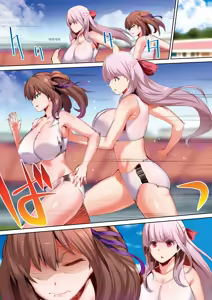 Page 56 of Rikujoubu Buchou to Fukubuchou wa Ore no Nama Onaho!!! | 田徑社社長與副社長都是我的真人飛機杯!!! 陽毬社長篇 - preview thumbnail