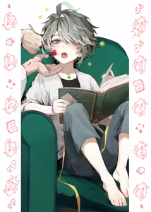 Page 130 of pixiv主要原神 钟离受 卡维X艾尔海森等 - preview thumbnail