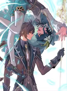 Page 17 of pixiv主要原神 钟离受 卡维X艾尔海森等 - preview thumbnail