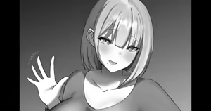彼女ちゃんと彼氏くん - hentai manga cover image