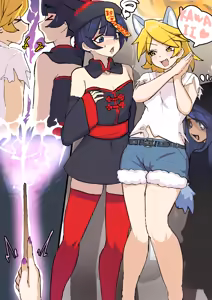 Quitting Humanity in Public on Halloween - hentai manga cover image
