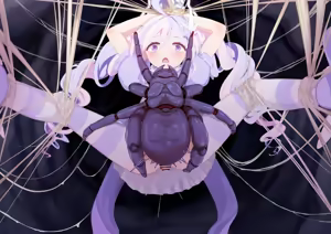 Page 3 of Reisa (Magical) Caught by A Giant Spider - preview thumbnail