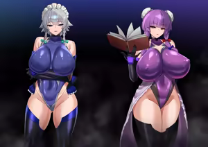Page 34 of Taimanin & Slave Prostitute Sakuya_Pachuri - preview thumbnail