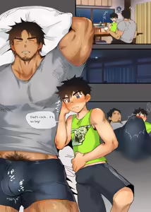 Page 5 of A night with father-in-law and son - preview thumbnail