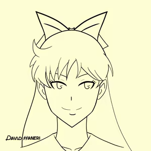 Page 45 of sailor moon art compilation - preview thumbnail