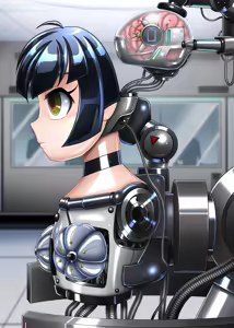 Page 48 of Cyborg Aiko | 机器人蓝子 - preview thumbnail