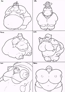Page 56 of Fat Pokemon Gym Leader Bea - preview thumbnail
