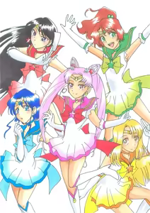 Page 3 of sailor moon art compilation - preview thumbnail