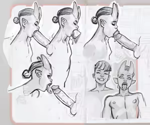 Page 4 of Sketch hentai porn xxx - preview thumbnail