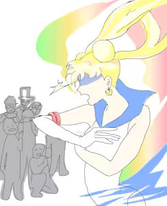Page 2 of sailor moon art compilation - preview thumbnail