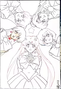 Page 47 of sailor moon art compilation - preview thumbnail