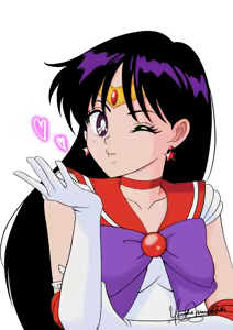 Page 13 of sailor moon art compilation - preview thumbnail