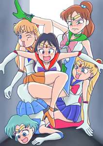 Page 3 of sailor moon art compilation - preview thumbnail