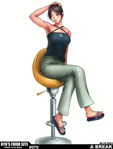 Page 36 of Ryu's Form - Erotic Art + Pinups FULL - preview thumbnail