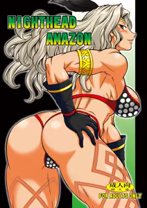 NIGHTHEAD AMAZON — hentai manga cover on Fhentai