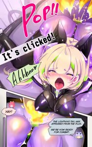 Page 12 of A manga about a girl who is reincarnated as a combat android, and then has a very erotic experience and turns evil - Senkou Heijo Prikke Tsana - - preview thumbnail