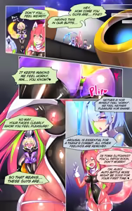 Page 13 of A manga about a girl who is reincarnated as a combat android, and then has a very erotic experience and turns evil - Senkou Heijo Prikke Tsana - - preview thumbnail