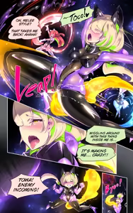 Page 15 of A manga about a girl who is reincarnated as a combat android, and then has a very erotic experience and turns evil - Senkou Heijo Prikke Tsana - - preview thumbnail