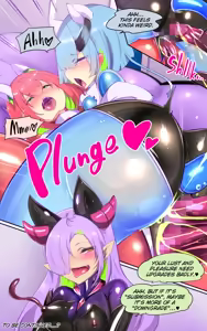 Page 37 of A manga about a girl who is reincarnated as a combat android, and then has a very erotic experience and turns evil - Senkou Heijo Prikke Tsana - - preview thumbnail