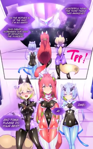Page 6 of A manga about a girl who is reincarnated as a combat android, and then has a very erotic experience and turns evil - Senkou Heijo Prikke Tsana - - preview thumbnail