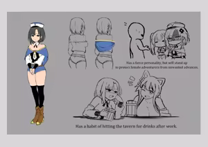 Page 29 of Handyman Fantasy Digital Artbook - preview thumbnail