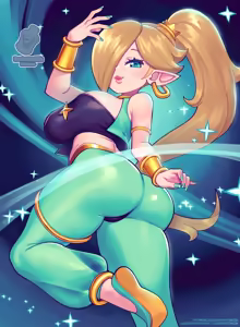 Page 16 of Rosalina (Mario Galaxy) Ass Collection - preview thumbnail