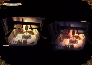 Page 102 of The Art Of Little Goody Two Shoes - Official Game Artbook - preview thumbnail