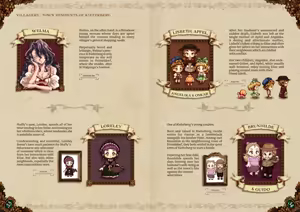 Page 19 of The Art Of Little Goody Two Shoes - Official Game Artbook - preview thumbnail
