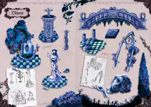 Page 206 of The Art Of Little Goody Two Shoes - Official Game Artbook - preview thumbnail