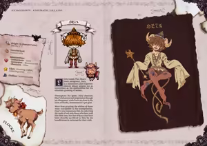 Page 25 of The Art Of Little Goody Two Shoes - Official Game Artbook - preview thumbnail