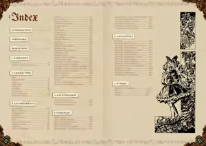 Page 3 of The Art Of Little Goody Two Shoes - Official Game Artbook - preview thumbnail