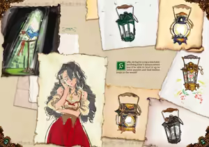 Page 34 of The Art Of Little Goody Two Shoes - Official Game Artbook - preview thumbnail