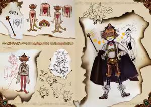 Page 35 of The Art Of Little Goody Two Shoes - Official Game Artbook - preview thumbnail